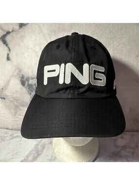Ping Black & White Golf Hat
